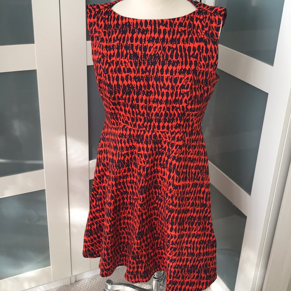 French Connection Canyon Sands Fit & Flare Dress
